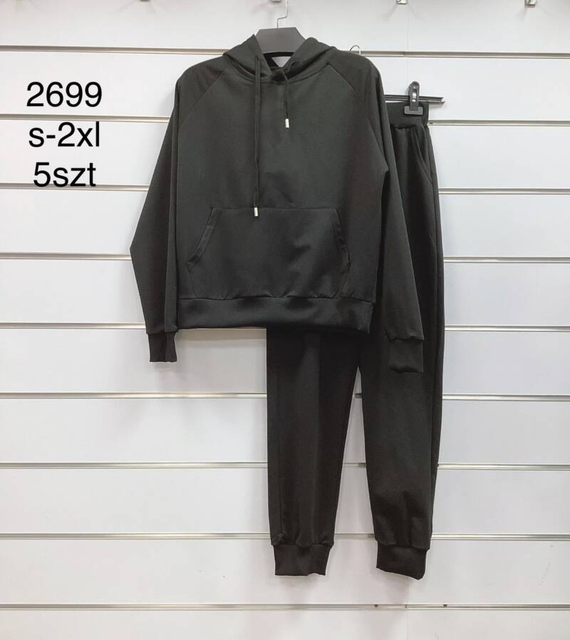 Komplet damskie Roz S-2XL, Mix Kolor .Paczka 5 szt